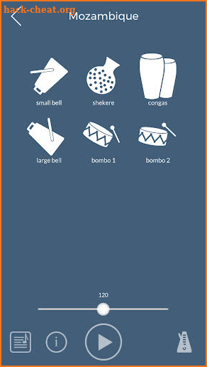 PercussionTutor screenshot