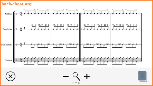 PercussionTutor screenshot