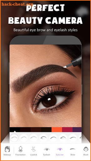 Perfect Beauty Photo Editor-Makeup Camera screenshot