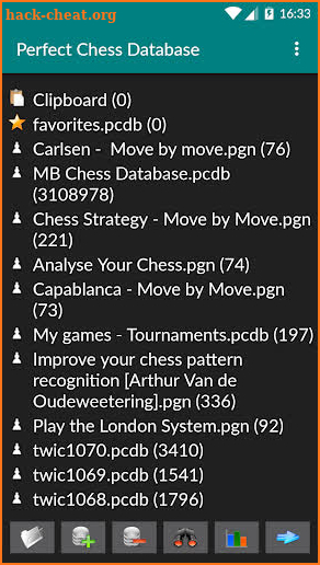 Perfect Chess Database screenshot