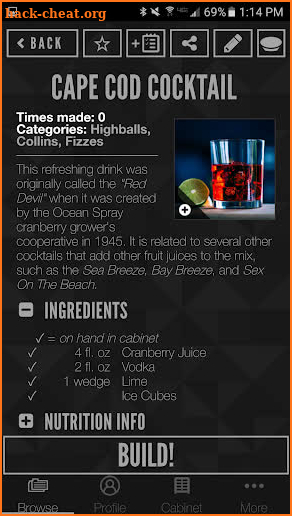 Perfect Drink screenshot