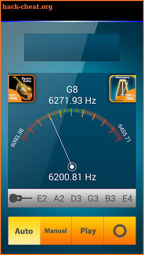 Perfect Guitar Tuner screenshot