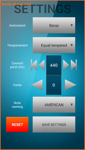 Perfect Guitar Tuner screenshot