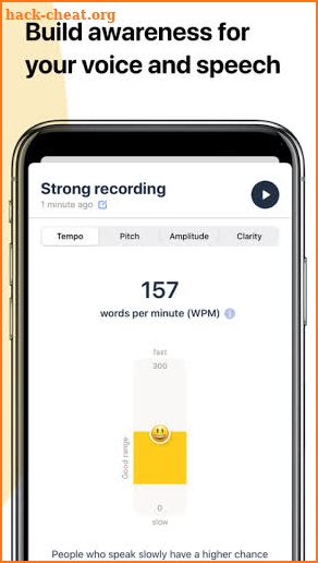 Perfect: Voice & Speech Coach screenshot