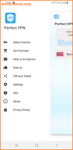 PerfectVPN screenshot