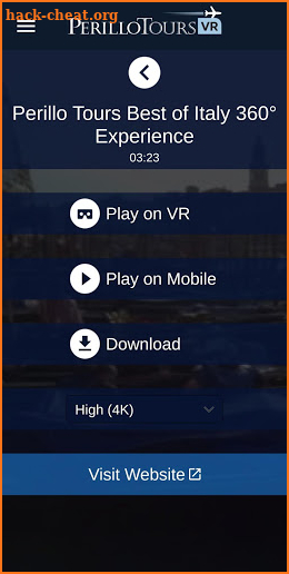 Perillo Tours VR screenshot