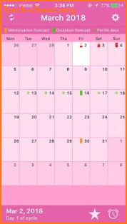 Period Ovalution Tracker screenshot