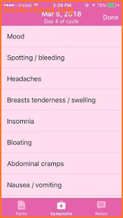 Period Ovalution Tracker screenshot