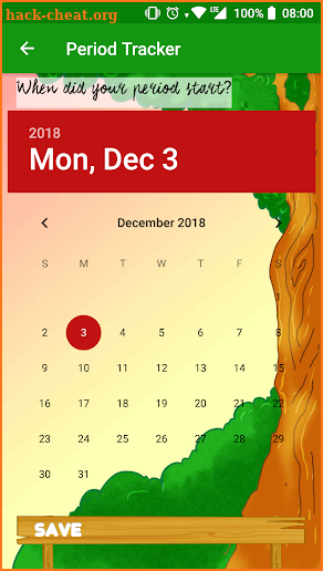 Period Tracker Calendar & Ovulation Calculator screenshot