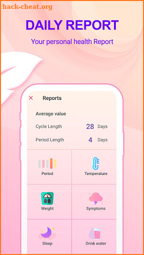 Period Tracker For Ovulation Calculator & Calendar screenshot