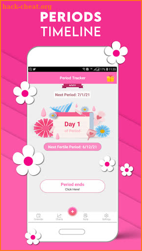 Period Tracker - Ovulation Calendar 2021 screenshot