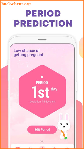 Period Tracker, Ovulation Calendar & Fertility app screenshot