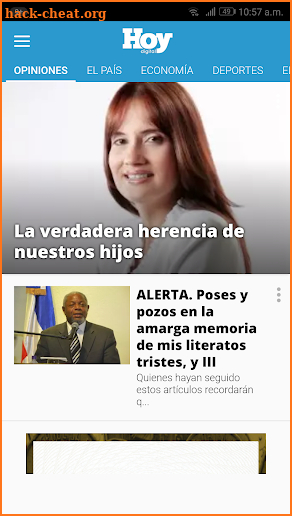 Periódico Hoy screenshot