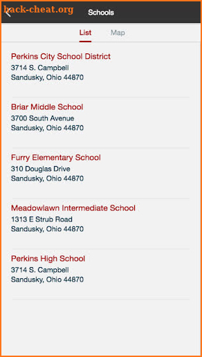 Perkins Local School District screenshot