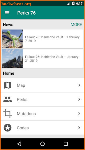 Perks 76 - game guide screenshot