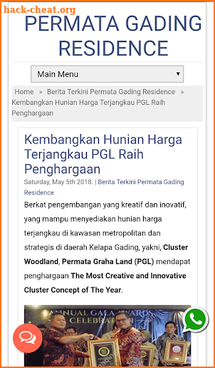 Permata Gading Residence screenshot