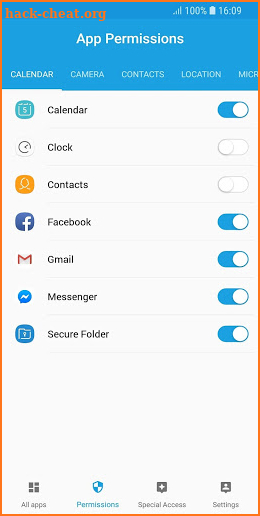 Permission Manager screenshot