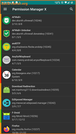 Permission Manager X screenshot
