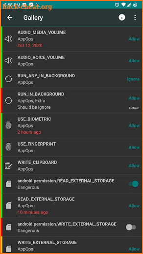 Permission Manager X screenshot