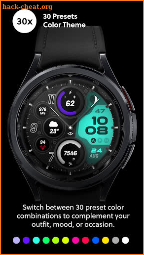 Perpetual 2: Hybrid Watch Face screenshot