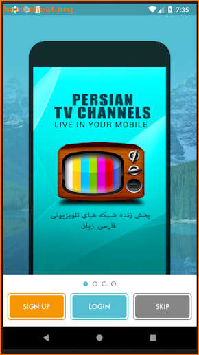 Persian,Afghan Live TV screenshot