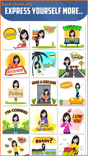 Personal Cartoon Avatar Maker screenshot