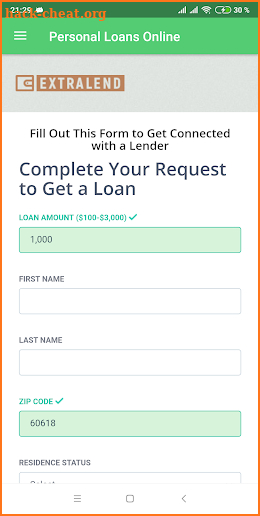 Personal Loans Online screenshot