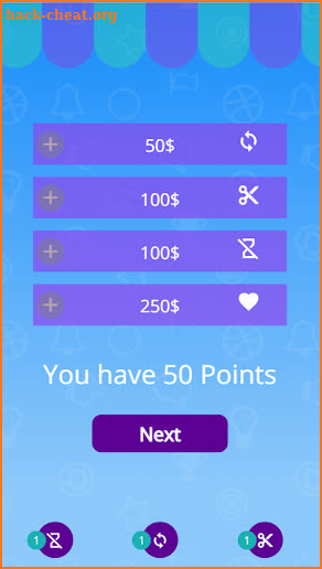 Personal trivia screenshot