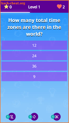 Personal trivia screenshot