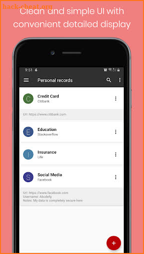 Personal Vault PRO - Password Manager screenshot