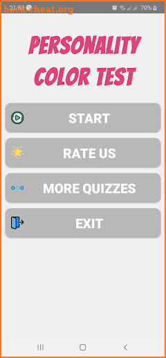 Personality Color Test - What is My Color? screenshot