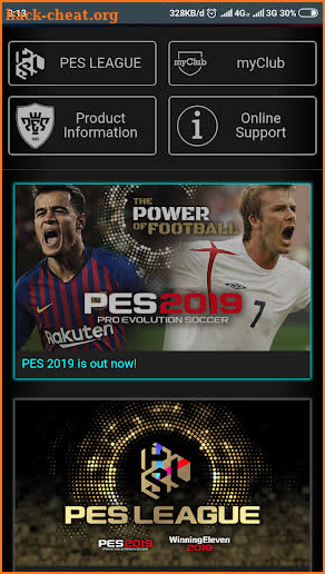 PES 2019 INFO screenshot