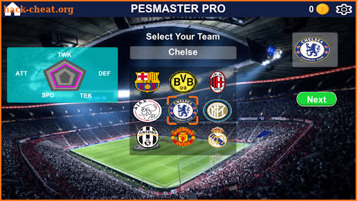 PESMASTER PRO 22 Soccer screenshot