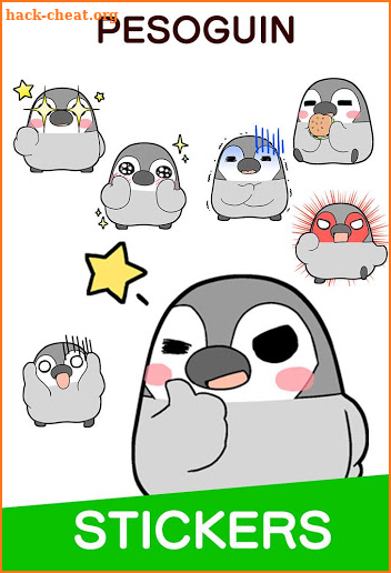 Pesoguin Stickers Free screenshot