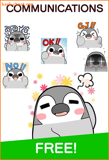 Pesoguin Stickers Free screenshot