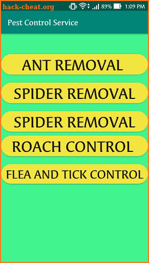 Pest Control Service screenshot