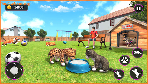 Pet Cat Simulator Family Cat Games Offline 2021 screenshot