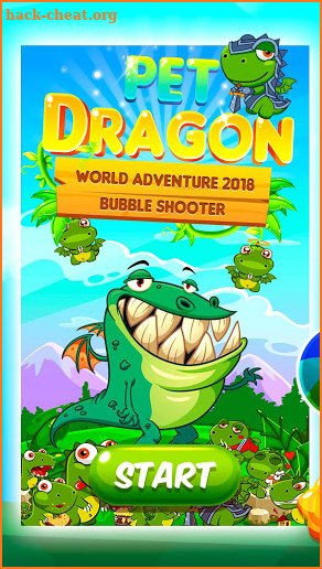 Pet Dragon World Adventure 2018 - Bubble Shooter screenshot