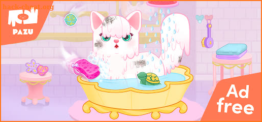 Pet princess salon kids games screenshot