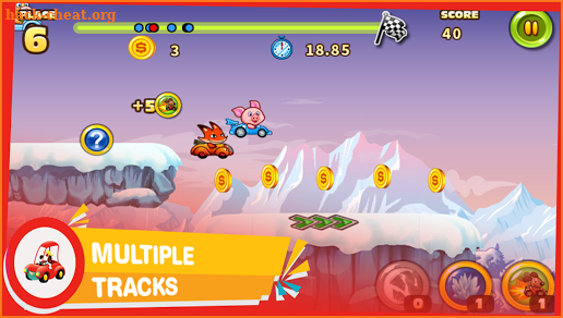 Pet Run: Fun Kid Race Free Game screenshot