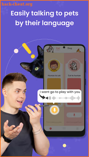 Pet smart: cat and dog translator - talking pets screenshot