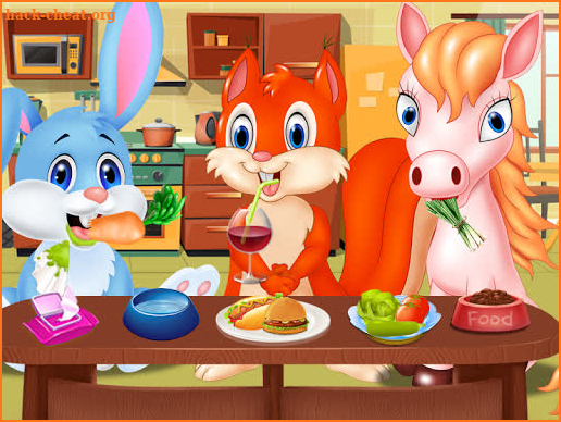 Pet Vet Care Wash Feed Animals - Games for Kids screenshot