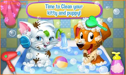 Pet Wash & Play - kids games screenshot