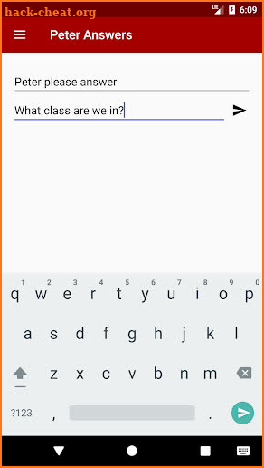 Peter Answers screenshot