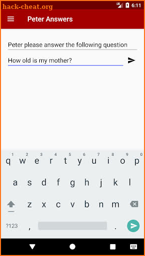 Peter Answers screenshot
