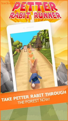 Peter runner rabbit adventure screenshot