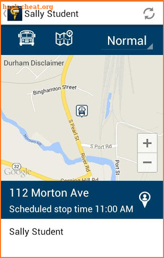 Petermann Bus Tracker screenshot