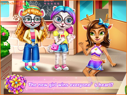 Pets High7- Girl's Spa Salon Battle screenshot