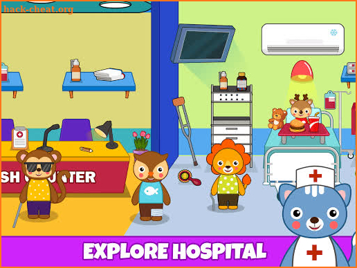 Pets Town Life: Pretend City Lifestyle Fun screenshot