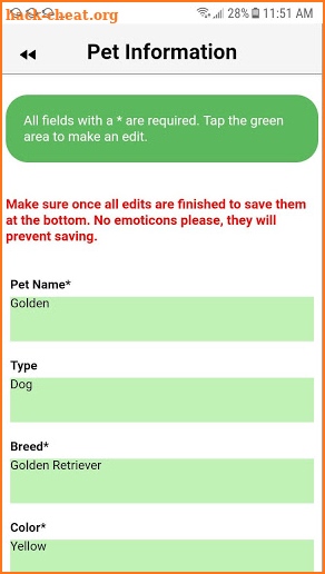 PetSitClick Pet Owner screenshot